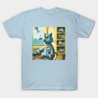 Cat Manager is in Charge of Fish Shipments T-Shirt